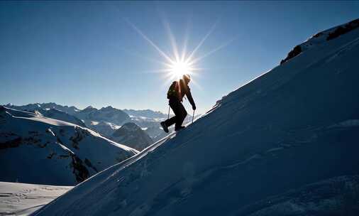 登雪山 励志