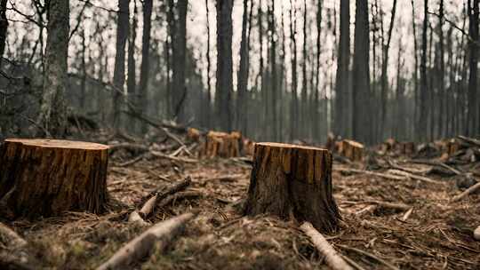 森林破坏 环境破坏 森林砍伐