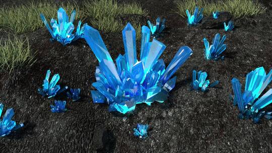 水晶石 蓝水晶