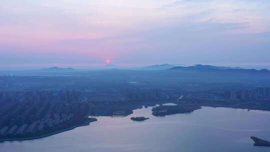 城市空镜头 三四线城市 文明城市 卫生城市