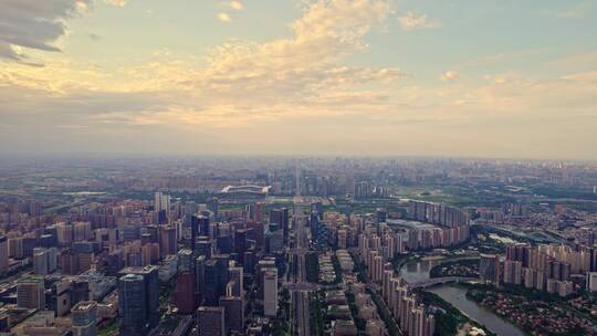 成都天府新区全景