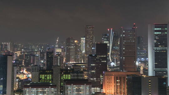 夜晚城市景观