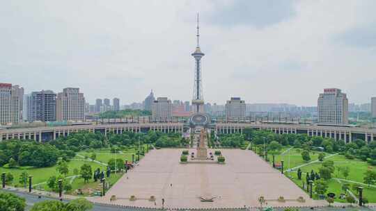 中国株洲市神农广场舶拍