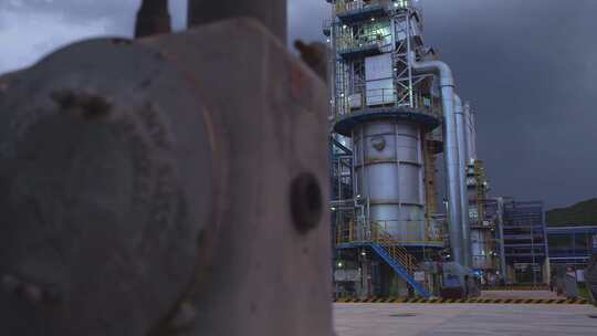 化工厂 能源 工业园石油 石化 乙烯视频素材模板下载
