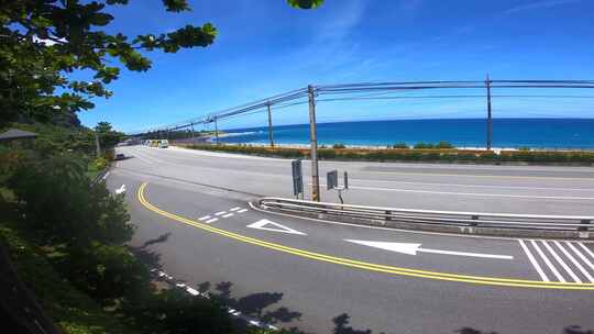 台湾台东公路沿途海景