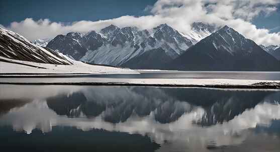 然乌湖 湖水