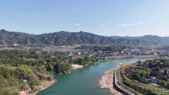 祖国大好河山青山绿水航拍