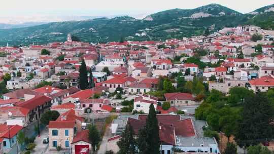 Pano Lefkara，村庄，住宅，房