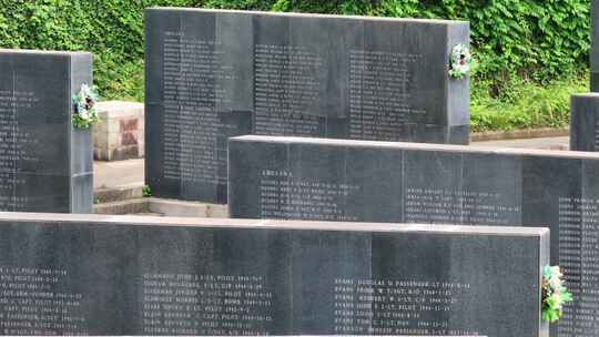 中国抗战航空烈士公墓【美国烈士】