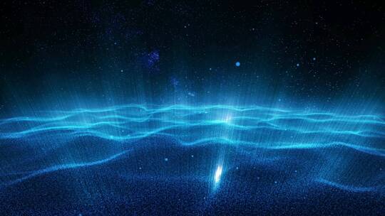 粒子星辰大海视频素材模板下载