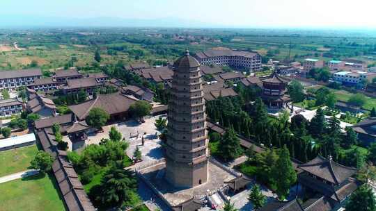 寺庙寺院祈福禅修禅意风景意境古建筑素材视频素材模板下载