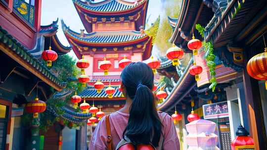 旅游片头 旅行旅程度假出游长假消费 假日
