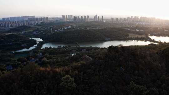 湖南岳阳洞庭湖小镇旅游景区