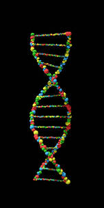 DNA螺旋合成素材