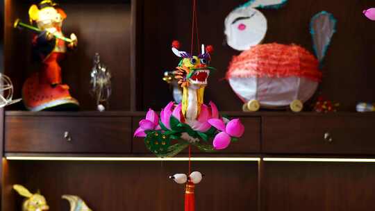 中国传统非物质文化遗产南京秦淮灯彩龙灯笼