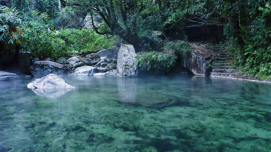 高黎贡山百花岭野温泉