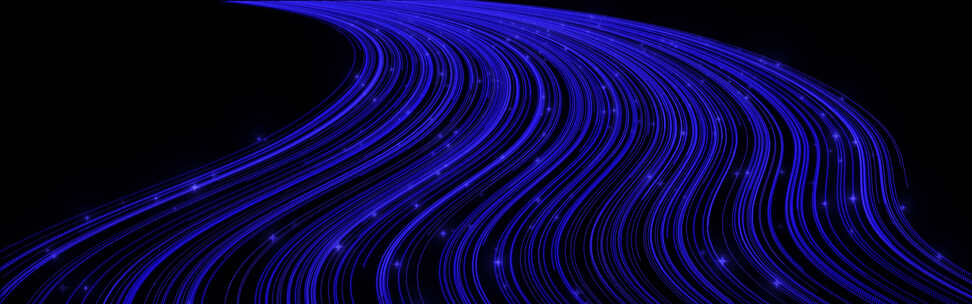 带通道 科技蓝色粒子光线 蓝色粒子河流