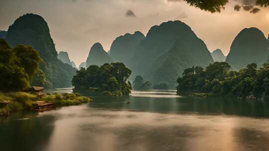 大美中国桂林山水