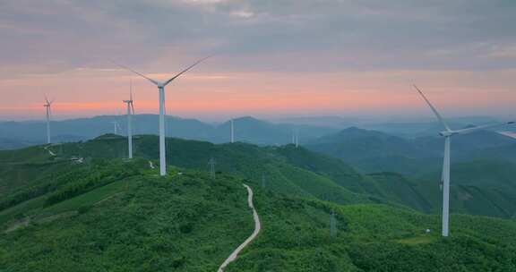 高山风力发电风力发电机湖州九龙山