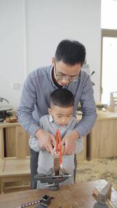 培养儿童动手能力木工实操亲子手工活动