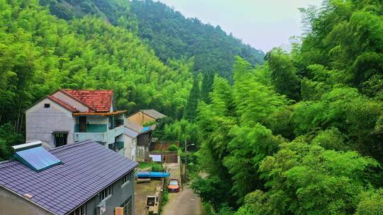 莫干山风景航拍