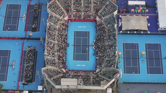 香港维多利亚公园球场俯拍