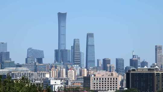 北京国贸建筑群商业中心大楼