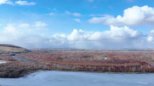 湿地风雪延时合集