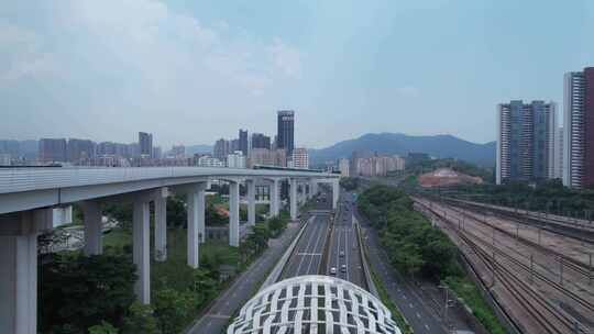深圳北站周边建筑交通