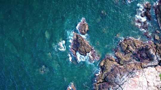 广东阳江海陵岛旅游风光航拍