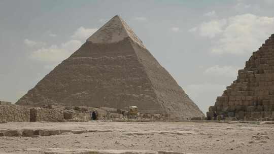 世界七大奇迹埃及金字塔视频素材模板下载