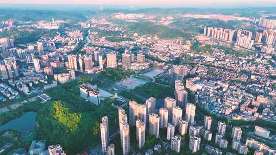 湘西吉首城市旅游人文矮寨大桥航拍宣传片