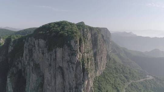 航拍山西旅游胜地太行山脉60帧原素材