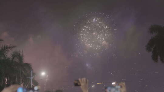 2024香港跨年烟花秀