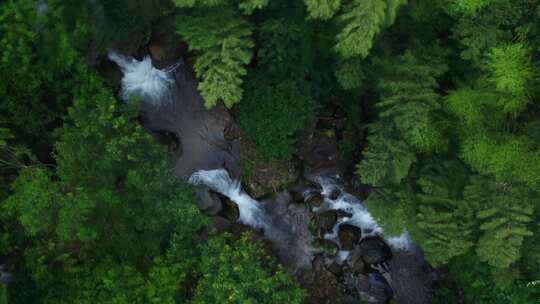 山川 河流 小溪 山河航拍  风景延时