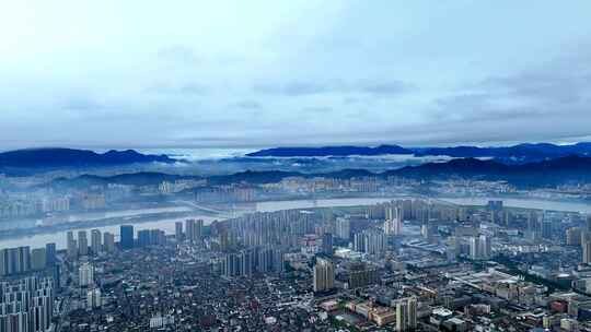 浙江永嘉城市风景