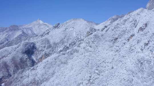 秦岭分水岭  冰雪世界