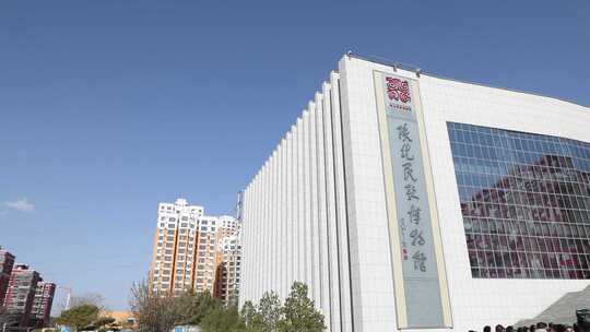 陕北民歌博物馆视频素材模板下载