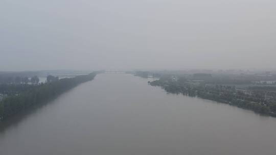 南京浦口科创广场航拍大楼风景