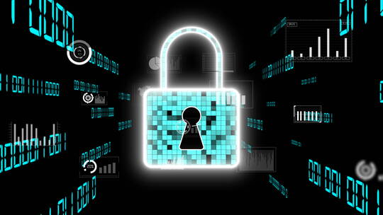 区块链金融科技大数据物联网数据加密安全视频素材模板下载