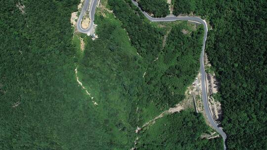 山路 山路崎岖 山路盘旋 山 群山 云海 雾