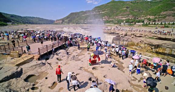 陕西宜川黄河壶口瀑布