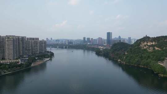 航拍广西柳州宣传片柳州大景