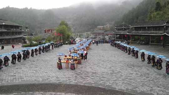 西江苗寨 西江千户苗寨航拍 DJI_0023