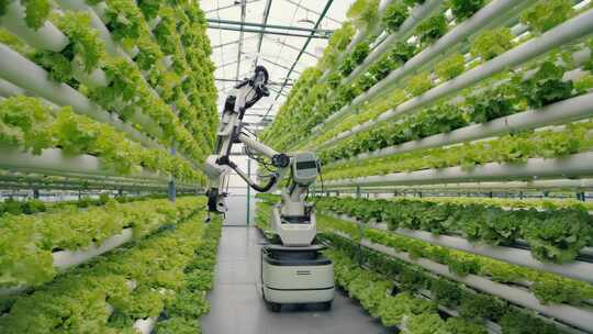 智慧农业机械臂机器人采摘