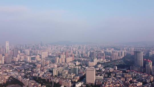 广东省广州市城市风光航拍