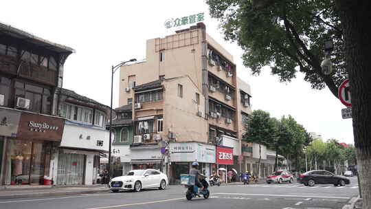 温州老城区建筑风光