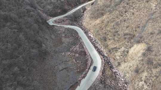 山路 崎岖 出行 汽车 山路 陡峭