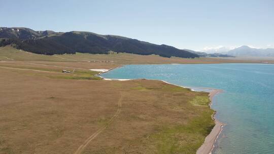 中国新疆赛里木湖夏季风景