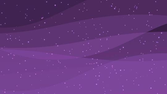 紫色扁平化波浪粒子动态循环背景